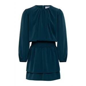NEW PLEAT girls ruby dress in teal